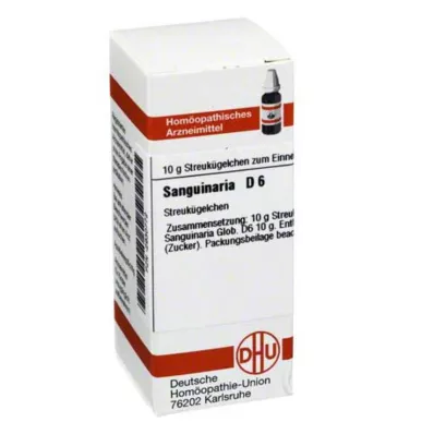 SANGUINARIA D 6 globül, 10 g SANGUINARIA D 6 globül, 10 g