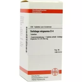 SOLIDAGO VIRGAUREA D 4 Tablet, 200 Kapsül