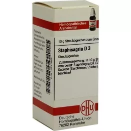 STAPHISAGRIA D 3 globül, 10 g