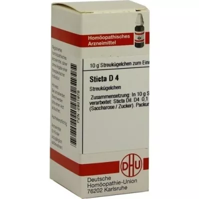 STICTA D 4 globül, 10 g