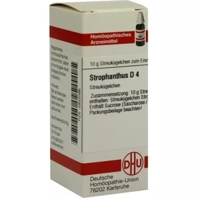 STROPHANTHUS D 4 globül, 10 g
