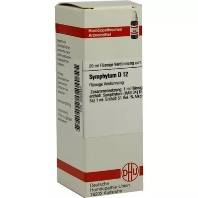 SYMPHYTUM D 12 seyreltme, 20 ml