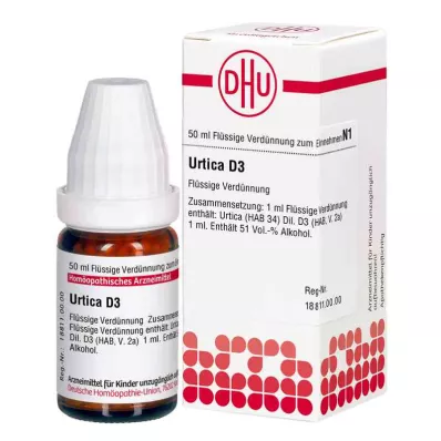 URTICA D 3 seyreltme, 50 ml URTICA D 3 seyreltme, 50 ml