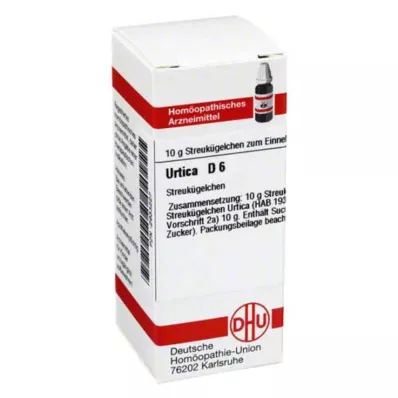 URTICA D 6 globül, 10 g URTICA D 6 globül, 10 g
