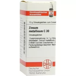 ZINCUM METALLICUM C 30 globül, 10 g