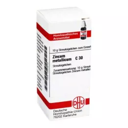 ZINCUM METALLICUM C 30 globül, 10 g