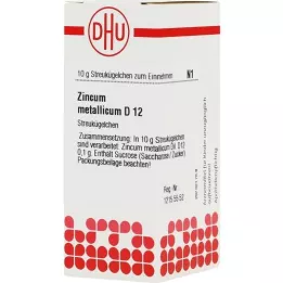 ZINCUM METALLICUM D 12 globül, 10 g