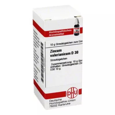 ZINCUM VALERIANICUM D 30 globül, 10 g ZINCUM VALERIANICUM D 30 globül, 10 g