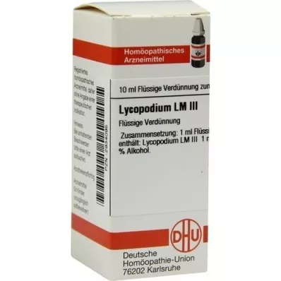 LYCOPODIUM LM III Seyreltme, 10 ml