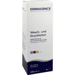 DERMASENCE Yıkama ve duş losyonu, 200 ml