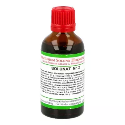 SOLUNAT No.2 damla, 50 ml SOLUNAT No.2 damla, 50 ml