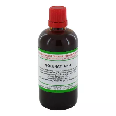 SOLUNAT No.4 damla, 100 ml SOLUNAT No.4 damla, 100 ml