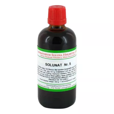 SOLUNAT No.5 damla, 100 ml