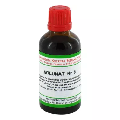 SOLUNAT No.6 damla, 50 ml SOLUNAT No.6 damla, 50 ml
