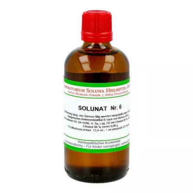 SOLUNAT No.6 damla, 100 ml SOLUNAT No.6 damla, 100 ml