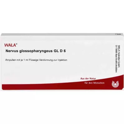 NERVUS GLOSSOPHARYNGEUS GL D 6 ampul, 10X1 ml NERVUS GLOSSOPHARYNGEUS GL D 6 ampul, 10X1 ml