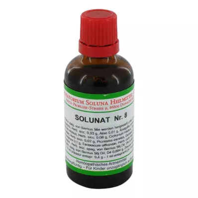 SOLUNAT No.8 damla, 50 ml SOLUNAT No.8 damla, 50 ml