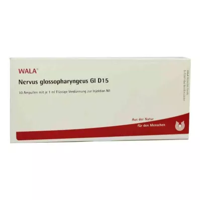 NERVUS GLOSSOPHARYNGEUS GL D 15 ampul, 10X1 ml NERVUS GLOSSOPHARYNGEUS GL D 15 ampul, 10X1 ml