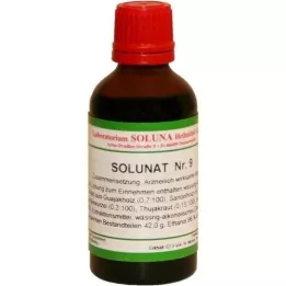 SOLUNAT No.9 damla, 50 ml