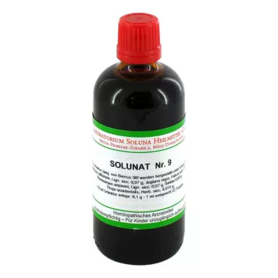 SOLUNAT No.9 damla, 100 ml