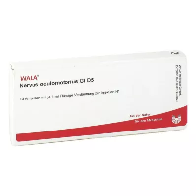 NERVUS OCULOMOTORIUS GL D 5 ampul, 10X1 ml