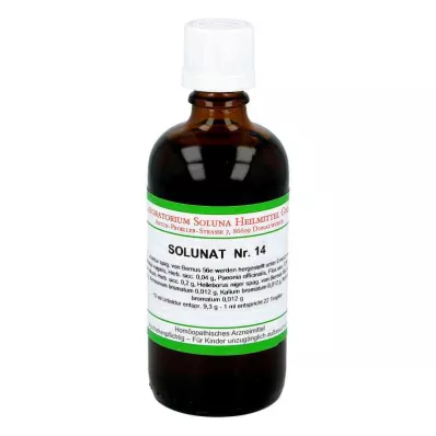 SOLUNAT No. 14 damla, 100 ml