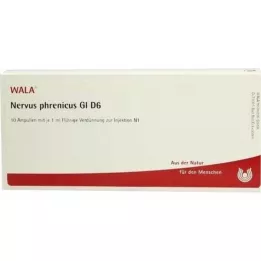 NERVUS PHRENICUS GL D 6 ampul, 10X1 ml
