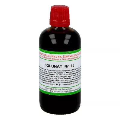SOLUNAT No.15 damla, 100 ml