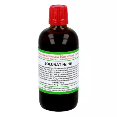SOLUNAT No.16 damla, 100 ml