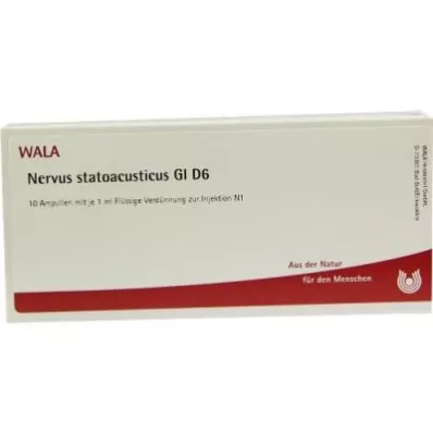 NERVUS STATOACUSTICUS GL D 6 ampul, 10X1 ml NERVUS STATOACUSTICUS GL D 6 ampul, 10X1 ml