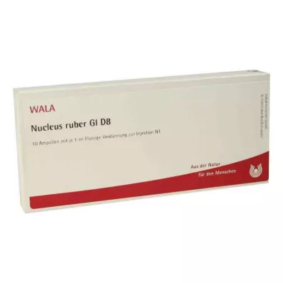 NUCLEUS ruber GL D 8 ampul, 10X1 ml NUCLEUS ruber GL D 8 ampul, 10X1 ml