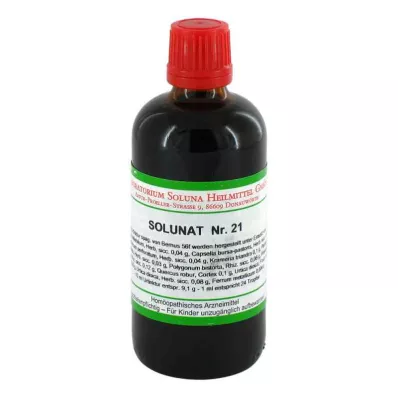 SOLUNAT No.21 damla, 100 ml