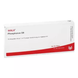 PHOSPHORUS D 8 ampul, 10X1 ml