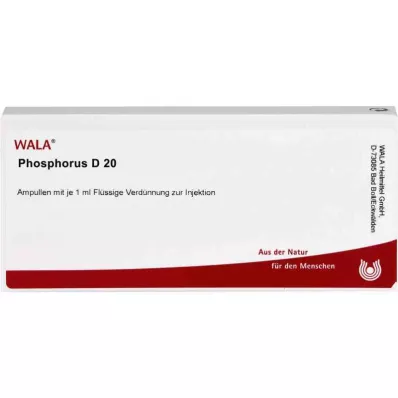 PHOSPHORUS D 20 ampul, 10X1 ml PHOSPHORUS D 20 ampul, 10X1 ml