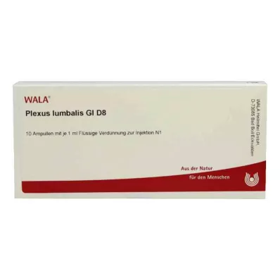 PLEXUS LUMBALIS GL D 8 ampul, 10X1 ml PLEXUS LUMBALIS GL D 8 ampul, 10X1 ml