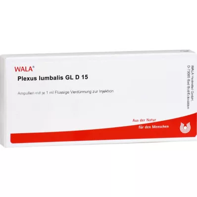 PLEXUS LUMBALIS GL D 15 ampul, 10X1 ml PLEXUS LUMBALIS GL D 15 ampul, 10X1 ml