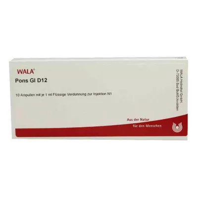 PONS GL D 12 ampul, 10X1 ml