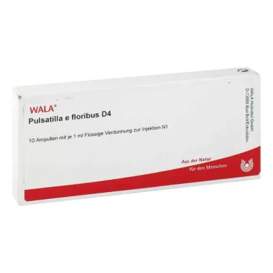 PULSATILLA E floribus D 4 ampul, 10X1 ml