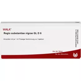 REGIO substantiae nigrae GL D 6 ampul, 10X1 ml