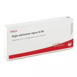 REGIO substantiae nigrae GL D 6 ampul, 10X1 ml