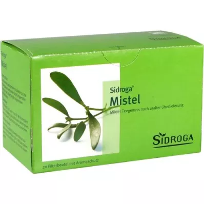 SIDROGA Ökse otu çayı filtre torbası, 20X2.0 g