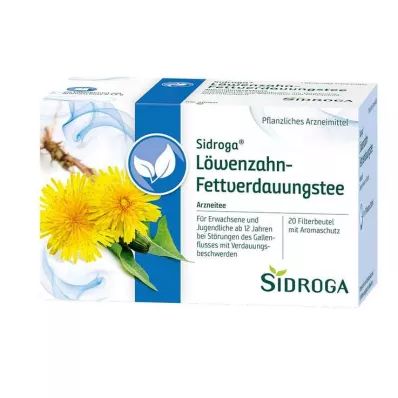 SIDROGA Karahindiba çayı filtre torbası, 20X1,5 g SIDROGA Karahindiba çayı filtre torbası, 20X1,5 g