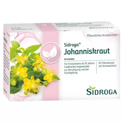 SIDROGA St Johns wort çay filtre torbası, 20X1,75 g
