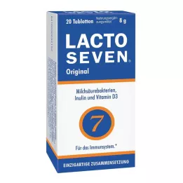 LACTO SEVEN Tabletler, 20 adet