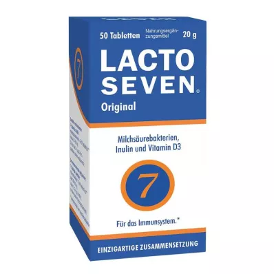 LACTO SEVEN Tabletler, 50 adet LACTO SEVEN Tabletler, 50 adet