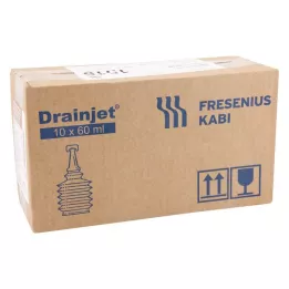 FREKA DRAINJET Salin solüsyonu %0,9 ISO, 10X60 ml
