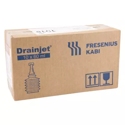 FREKA DRAINJET Salin solüsyonu %0,9 ISO, 10X60 ml