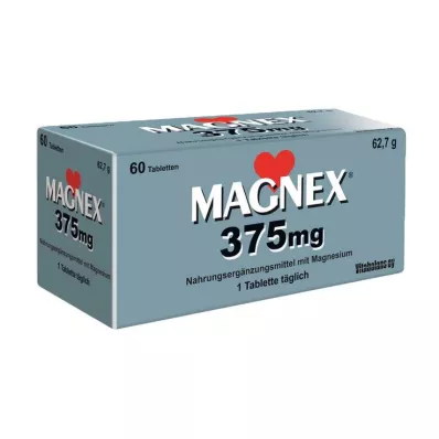 MAGNEX 375 mg tablet, 60 adet MAGNEX 375 mg tablet, 60 adet