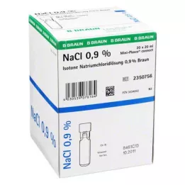 KOCHSALZLÖSUNG %0,9 Miniplasco connect, 20X20 ml