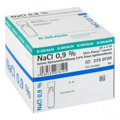 KOCHSALZLÖSUNG %0,9 Miniplasco connect, 20X5 ml